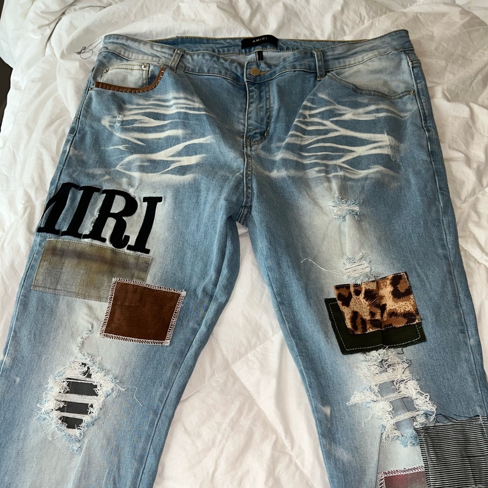Only worn 2 times Amiri jeans size 40 100 percent authentic